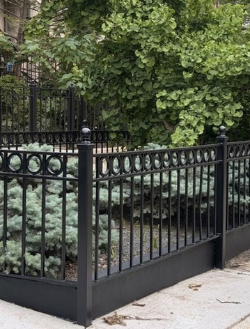 Decorative Iron Fence